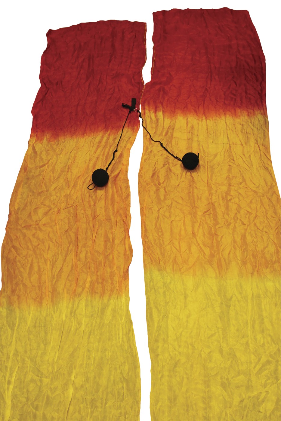 Пои для танца живота многоцветные 250см х 60см (шелк)